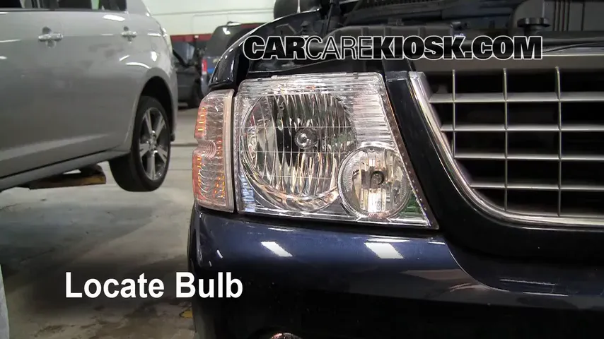 2002 Ford Explorer XLT 4.0L V6 Lights Daytime Running Light (replace bulb)